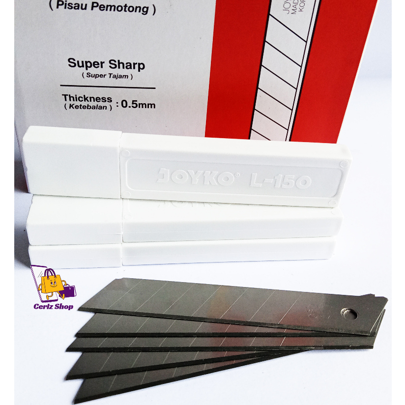 

Isi Cutter Besar JOYKO L-150M - Cutter Blade - Pisau Pemotong Super Tajam
