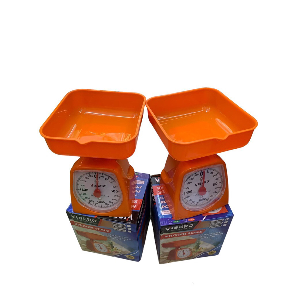 . VISERO TIMBANGAN 2KG TIMBANGAN KUE