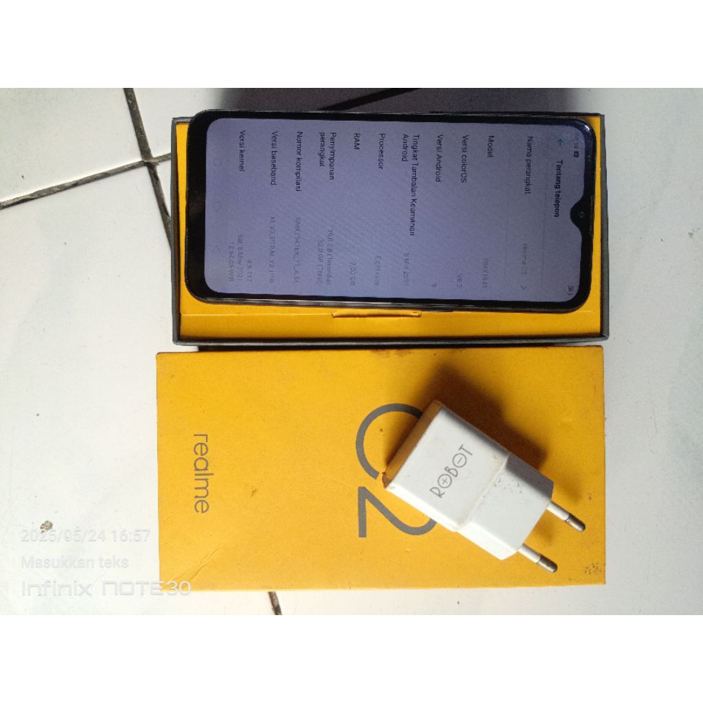 realme c2 ram 2/32 second garansi murah