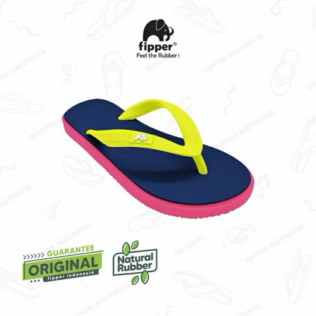 Fipper Kids Navy/Pink Punch/Yellow