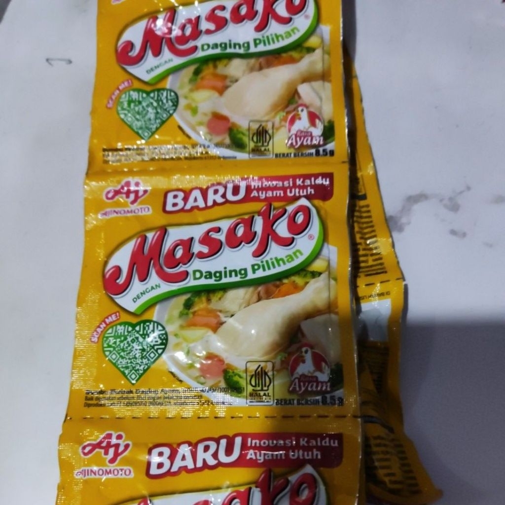 

masako ayam renteng isi 12