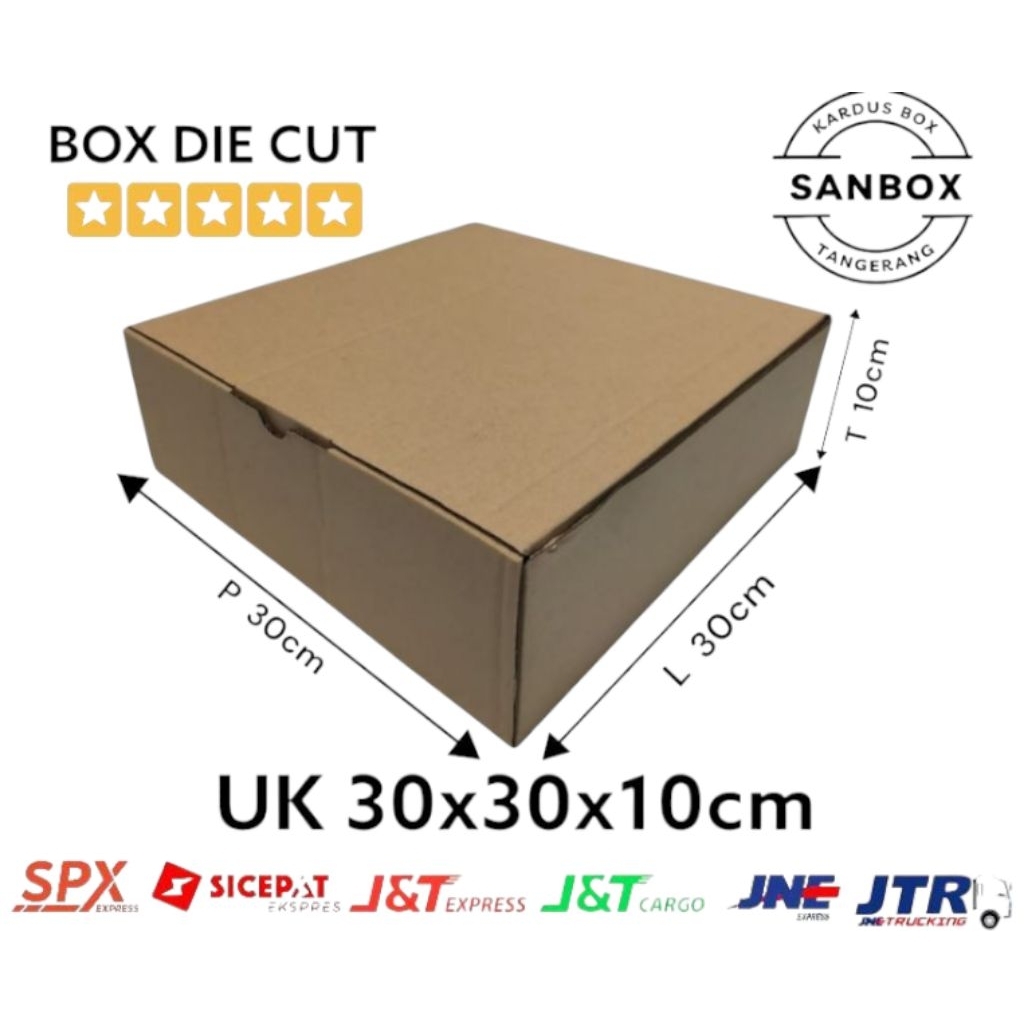 

Box Hampers/Hantaran Polos uk 30x30x10cm