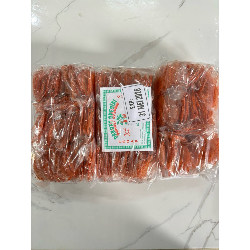 

Keripik kaca pedas lombok ijo