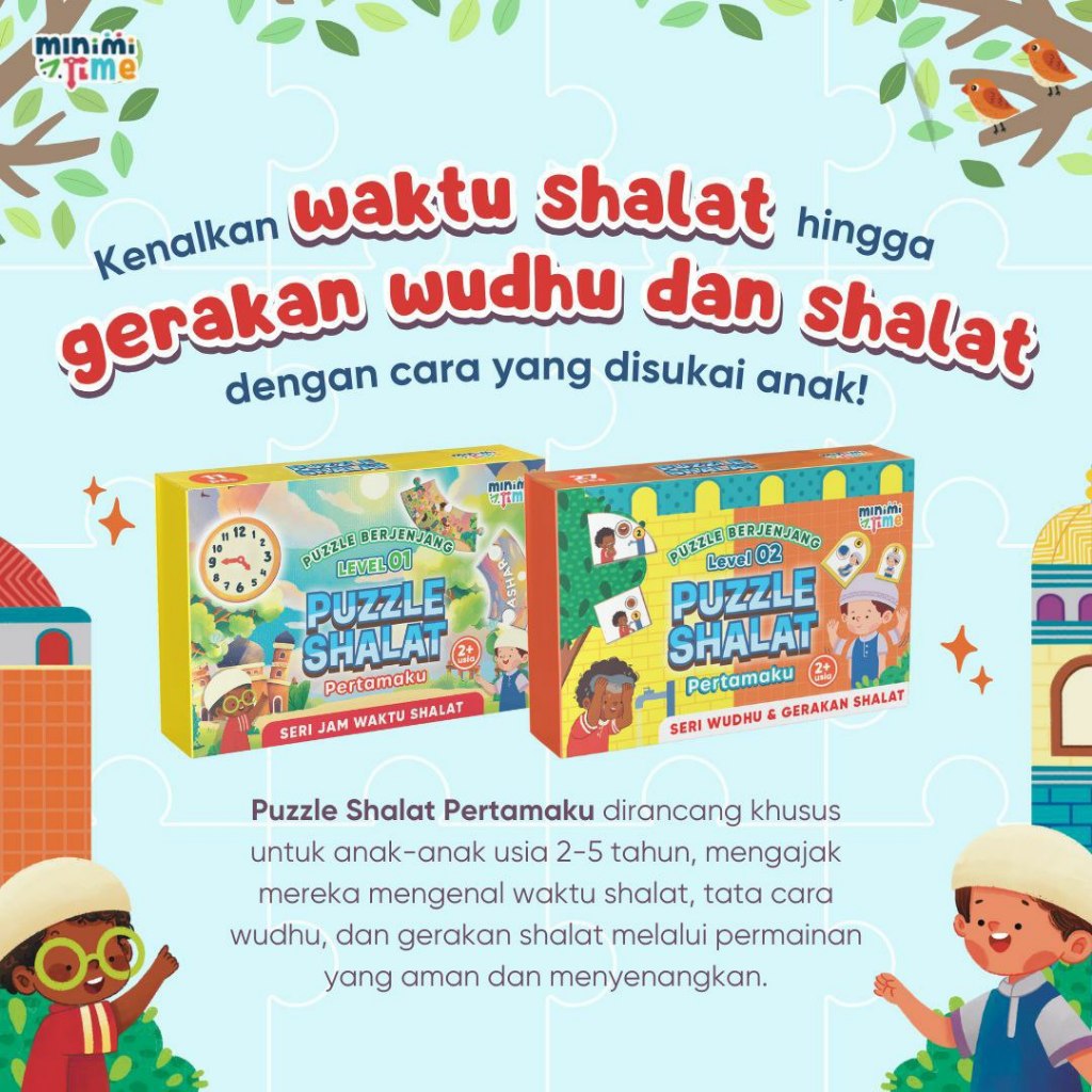 [Yaumi Kids] Puzzle Shalat Pertamaku