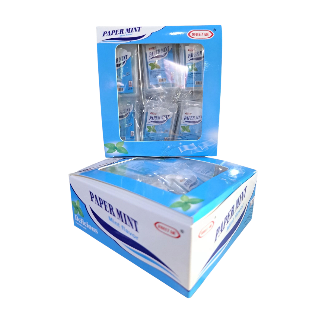 

sweet me paper mint / paper candy 1 box isi 30 pcs