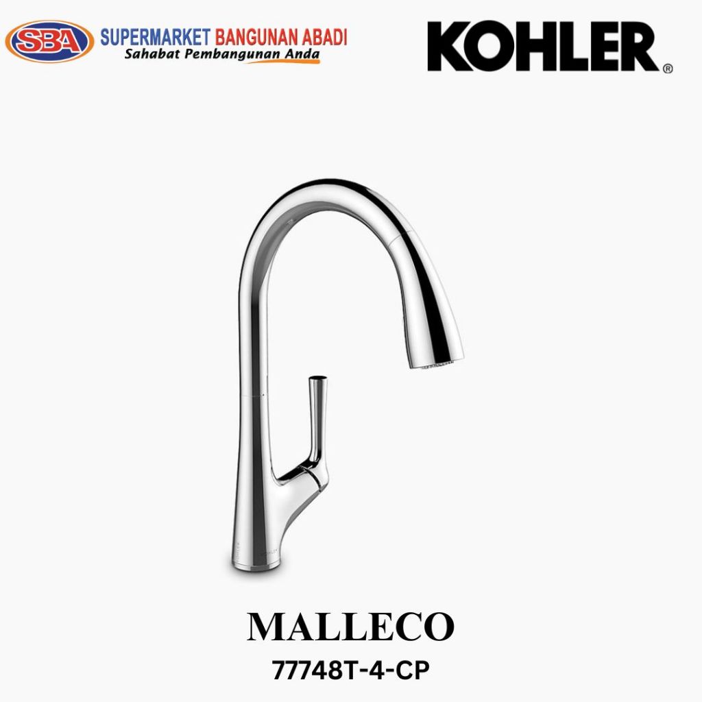 Malleco Touchless Kohler | 77748T-4-CP | Kran Wastafel Kohler