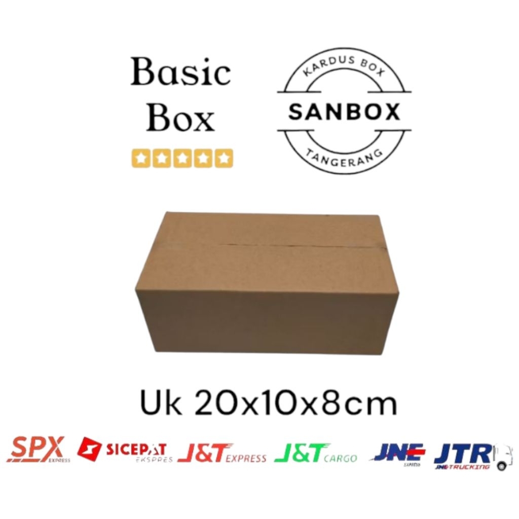 

Kardus Box Polos uk 20x10x8cm