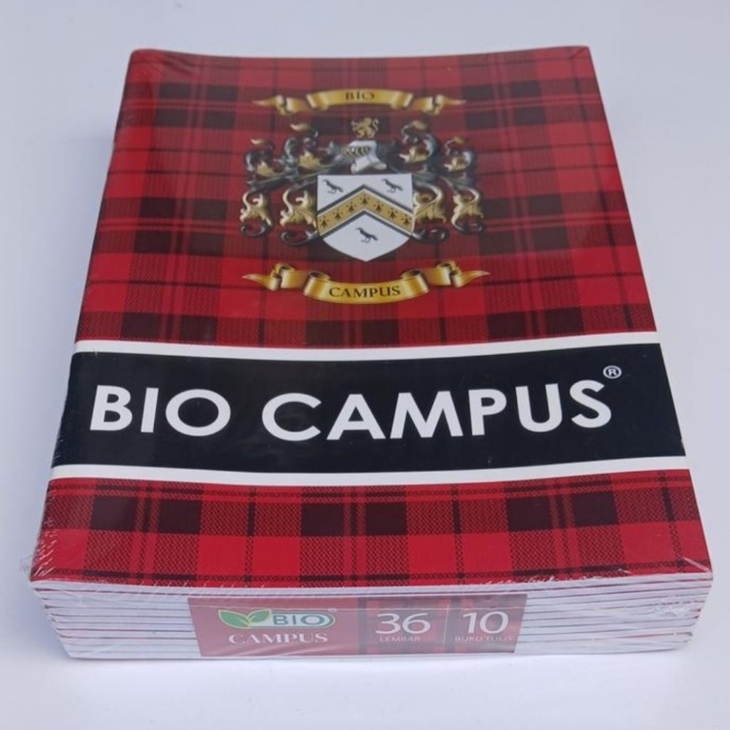 

Buku Tulis Campus 36 Lembar merek Bio 1 Pak ( 10 Buku)