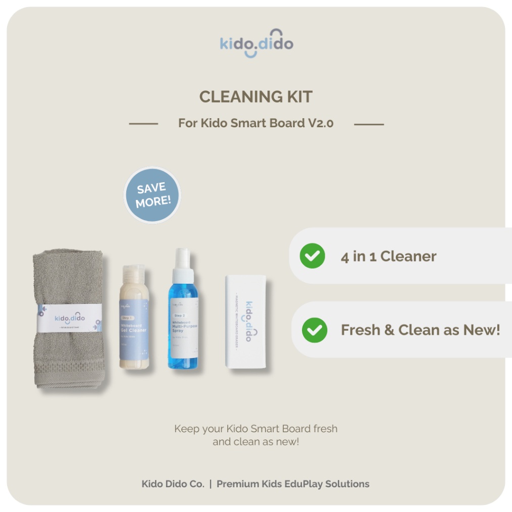 

KODE Y34W Cleaning Kit for Kido Smart Board V2