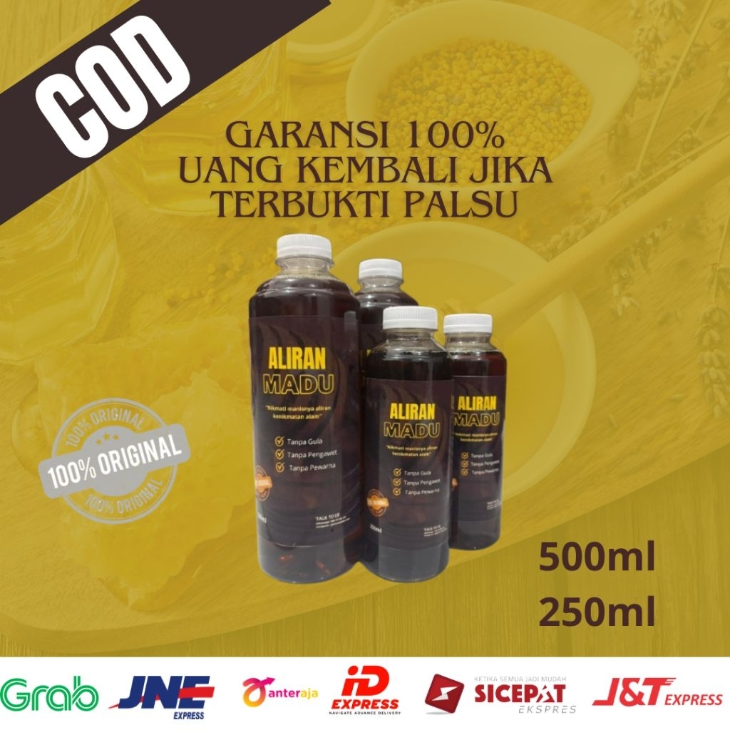 

Madu murni 100% tanpa campuran