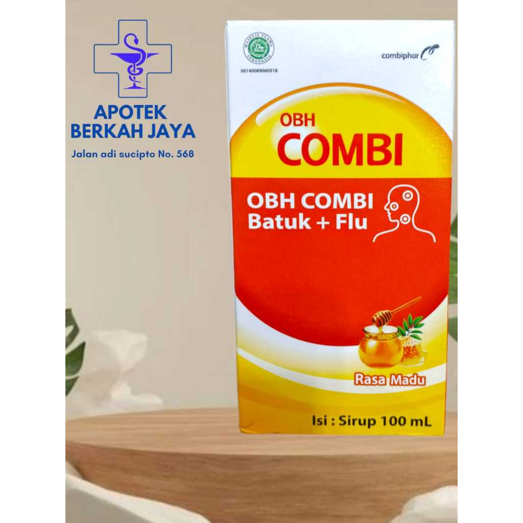 OBH Combi Batuk Plus Flu Madu 100 ml
