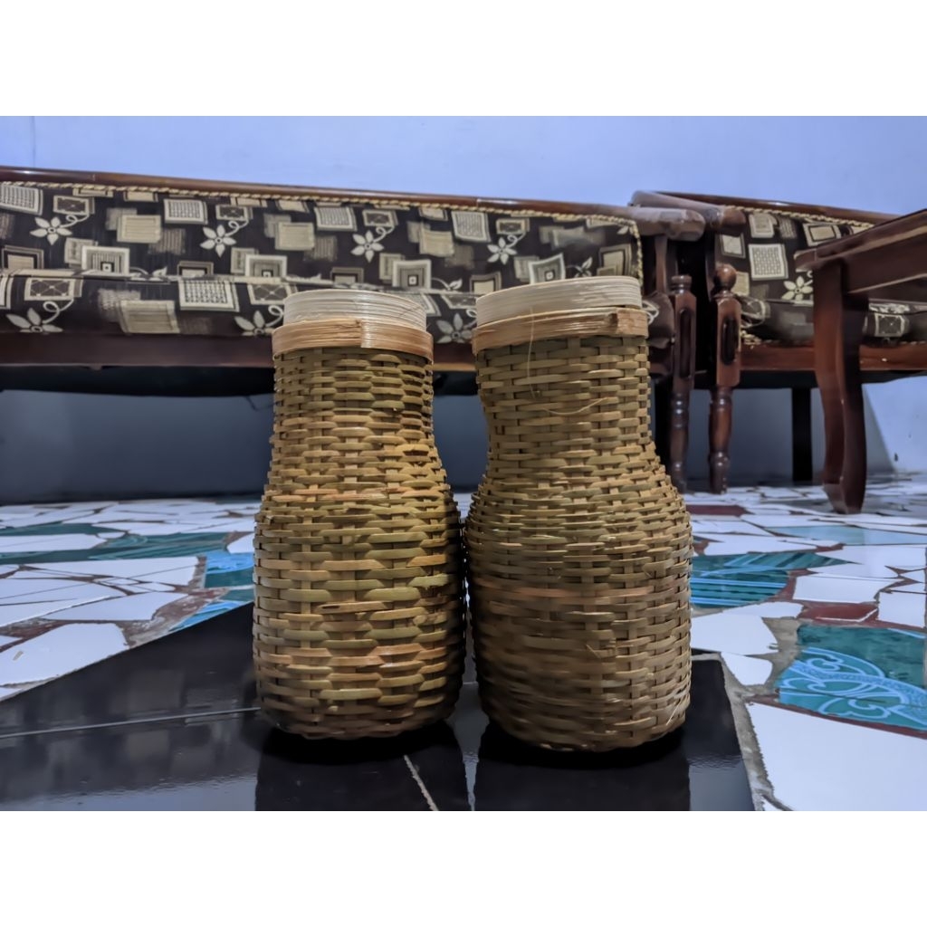 kepis ikan wader uceng tempat ikan dari bambu