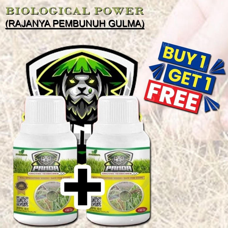 KODE V95A Beli 1 gratis 1Kill Grass Panda Bubuk Racun Rumput Pembasmi Gulma Bambu dan Pohon Besar Ta