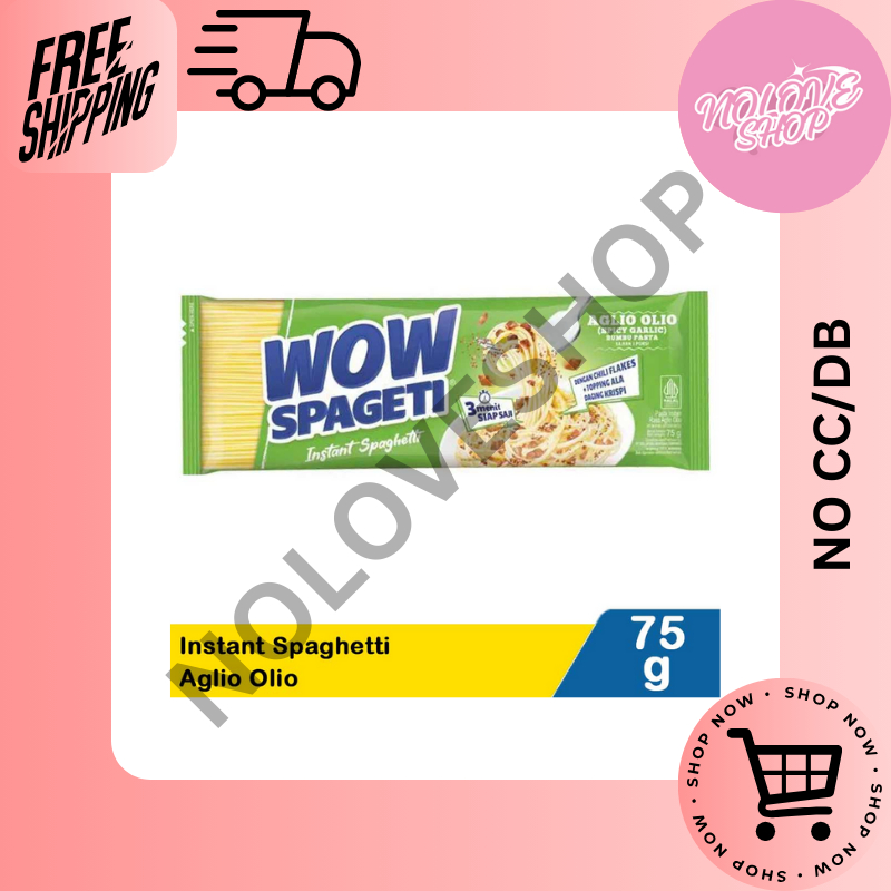 

PAKET 8 Pasta WOW Spageti Aglio Olio