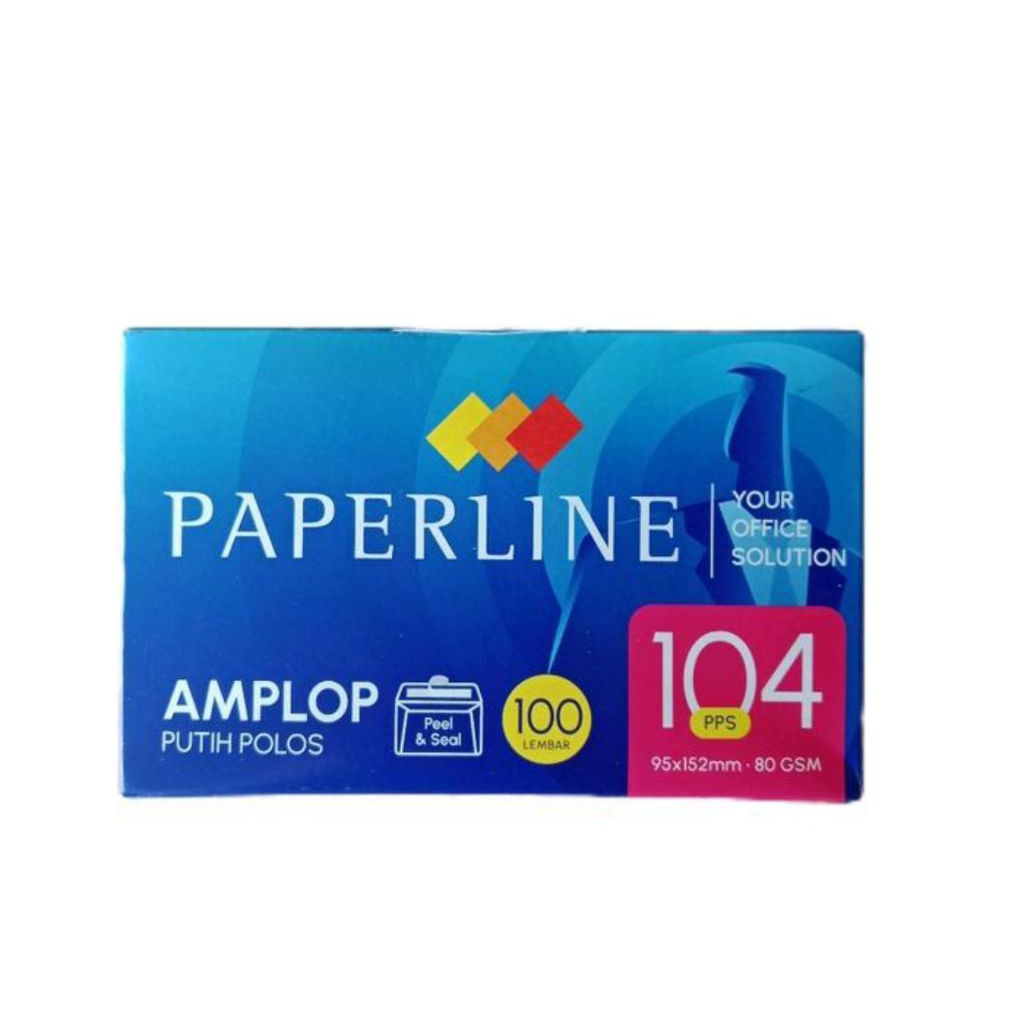 

Amplop Putih PAPERLINE 100 Lembar