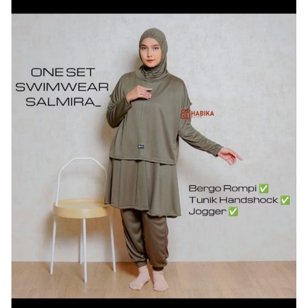 Preloved baju renang muslimah