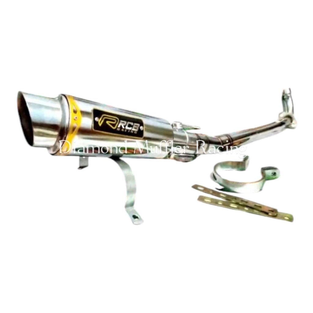 Knalpot Racing Rcb Jupiter Revo Vega Karisma Blade Kaze Astrea Grand