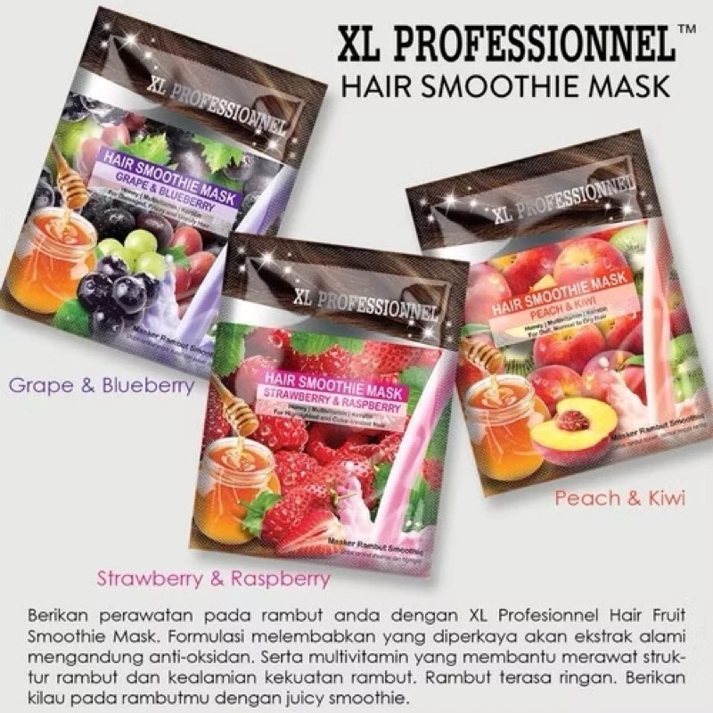XL PROFESSIONNEL HAIR SMOOTHIE MASK