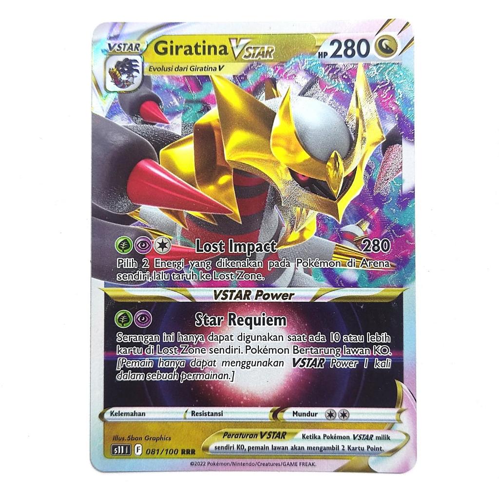 Giratina VSTAR RRR 081/100 S11 - Kartu Pokemon Indonesia
