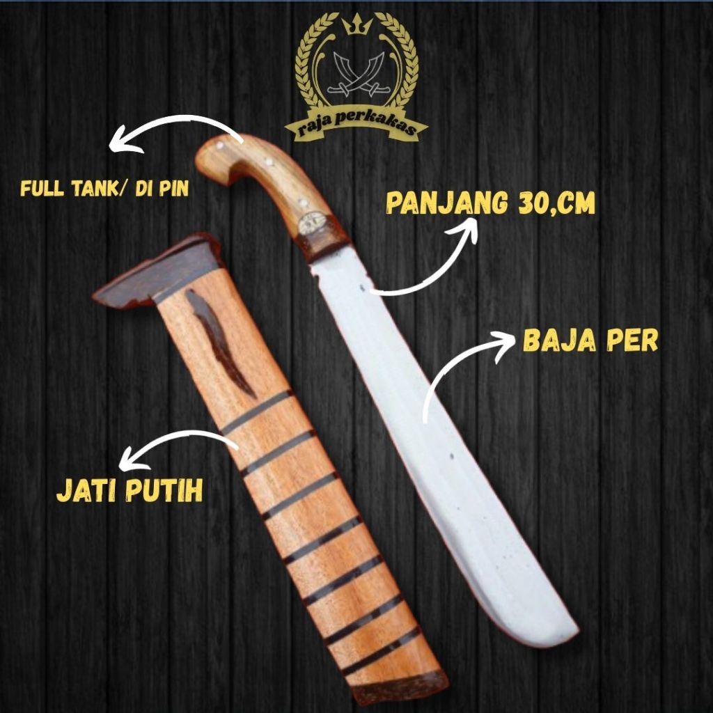 Golok baja per asli khas ciwidey baja sepuh