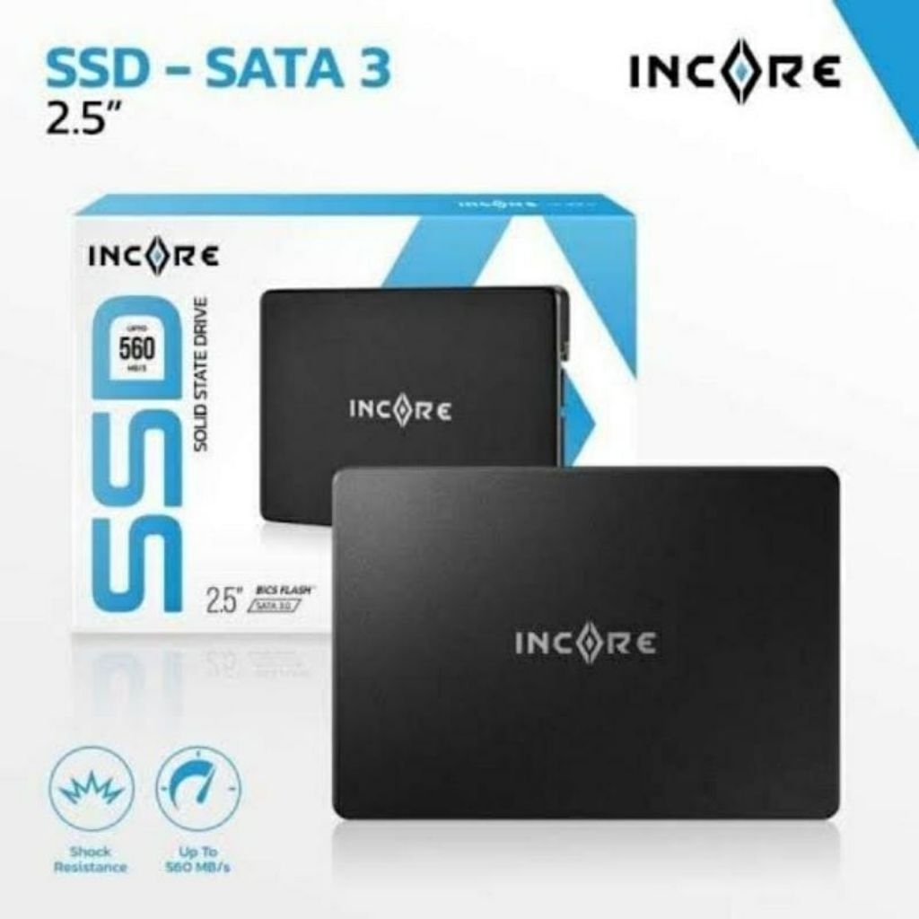 SSD INCORE SATA 3 2.5" GARANSI