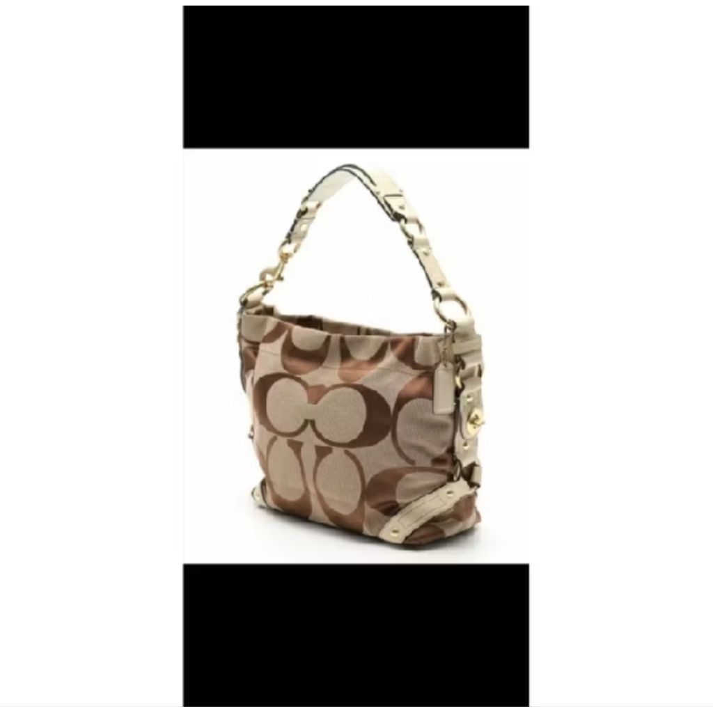 preloved tas coach carli hobo original murah