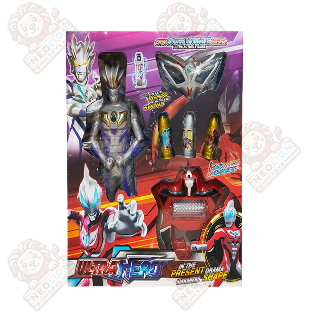 Mainan Anak Ultraman Ultra Hero Geed Ultra Zero Neo Capsule Riser Fusion Sublimate HF000-13