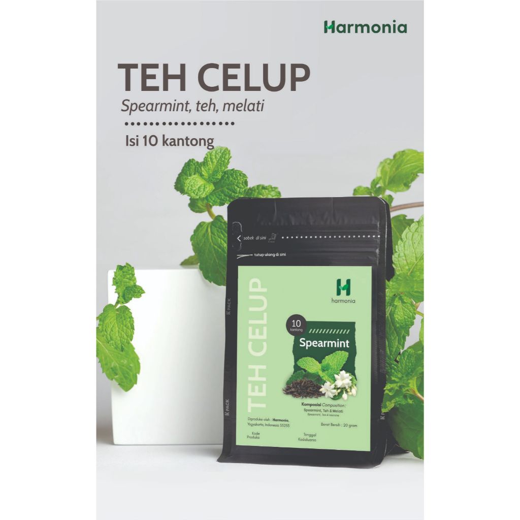 

Teh Celup Spearmint Mix Teh Melati