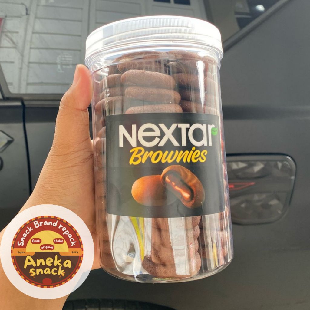 

NEXTAR BROWNIES REPACK 1 LITER KEMASAN 600 GRAM