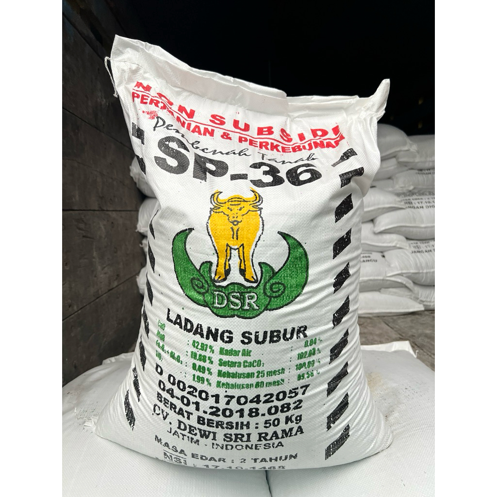 Pupuk Non Subsidi SP-36 Ladang Subur Dewi Sri Rama 1 Sak 50kg