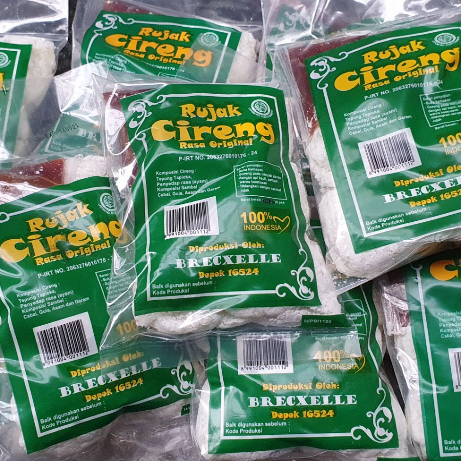 

RUJAK CIRENG ORIGINAL 400GR ISI 10