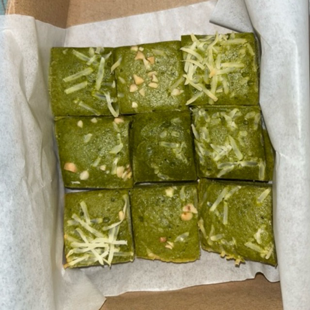 

BrowCha (Brownies Matcha) size 10*10