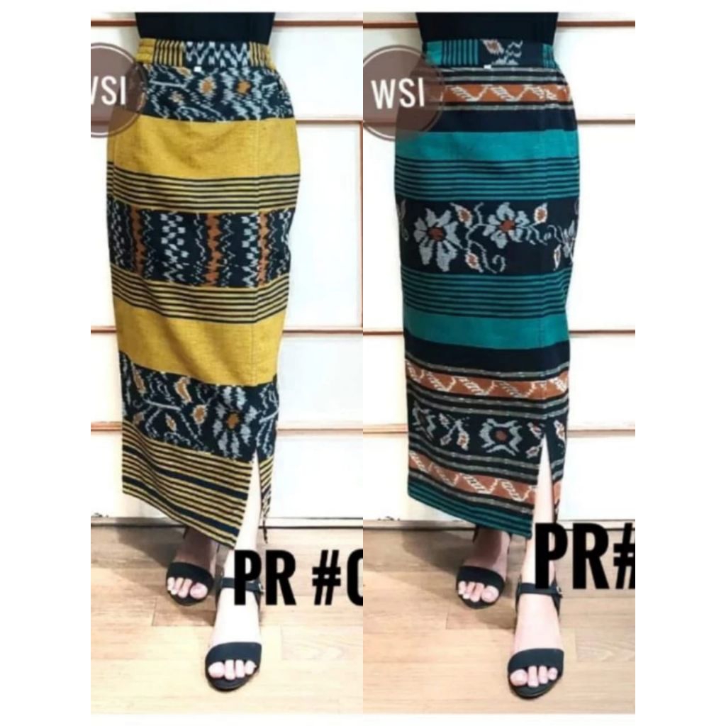 ROK TENUN MOTIF ETNIK PAPAU,NTT,SULAWESI,KALIMANTAN FLORES,DLL.