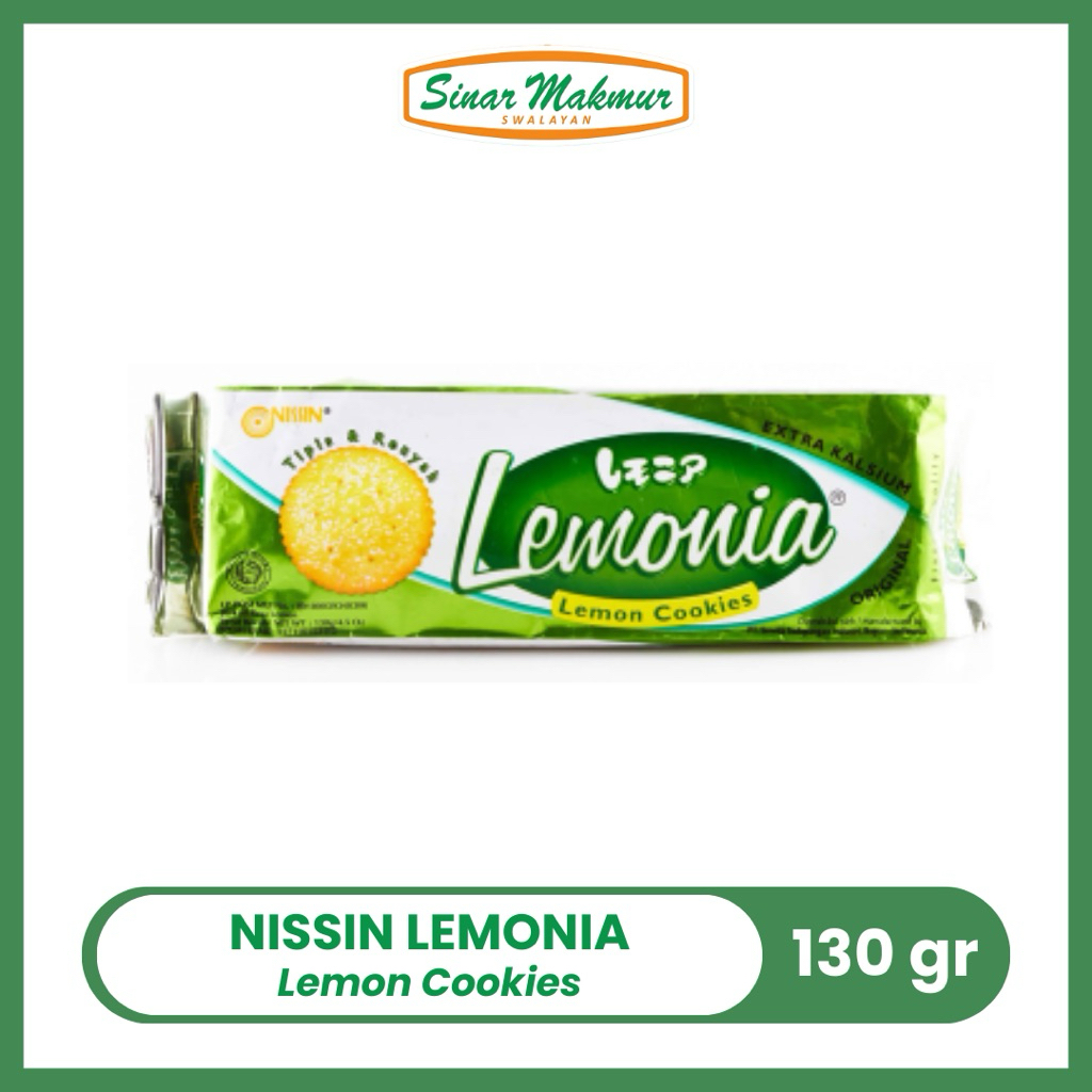 

Lemonia Biskuit 130g Lemon Cookies/Coconut Biscuit/Chocolate Biscuit