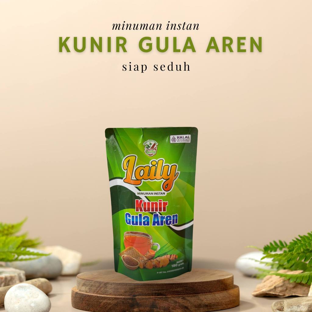 

Laily Kunir Gula Aren Minuman Instan Siap Seduh (180g)