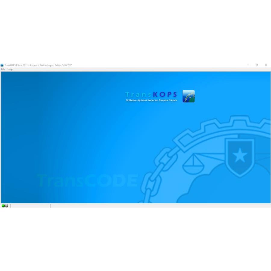 Software aplikasi koperasi Transkops Prima