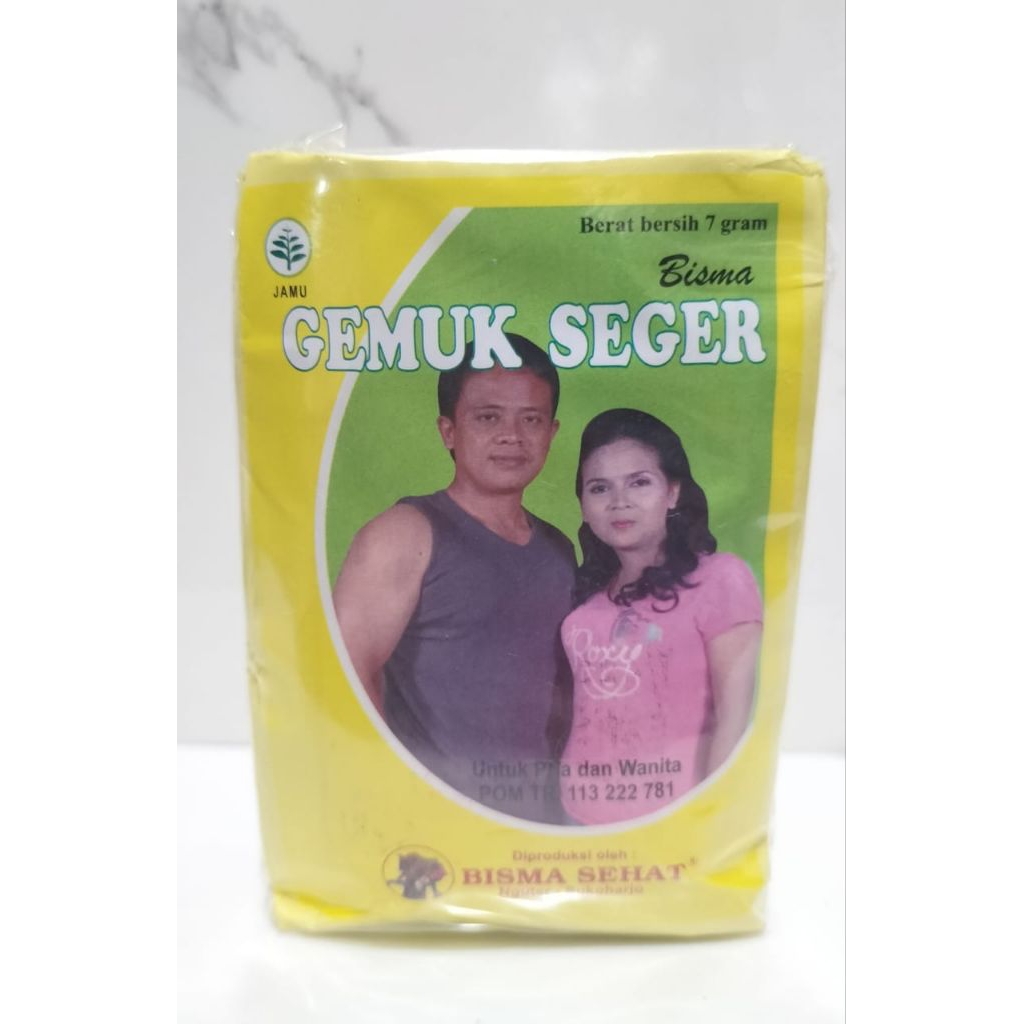 

Jamu Gemuk Seger - Bisma Sehat / Jamu Gemuk Badan