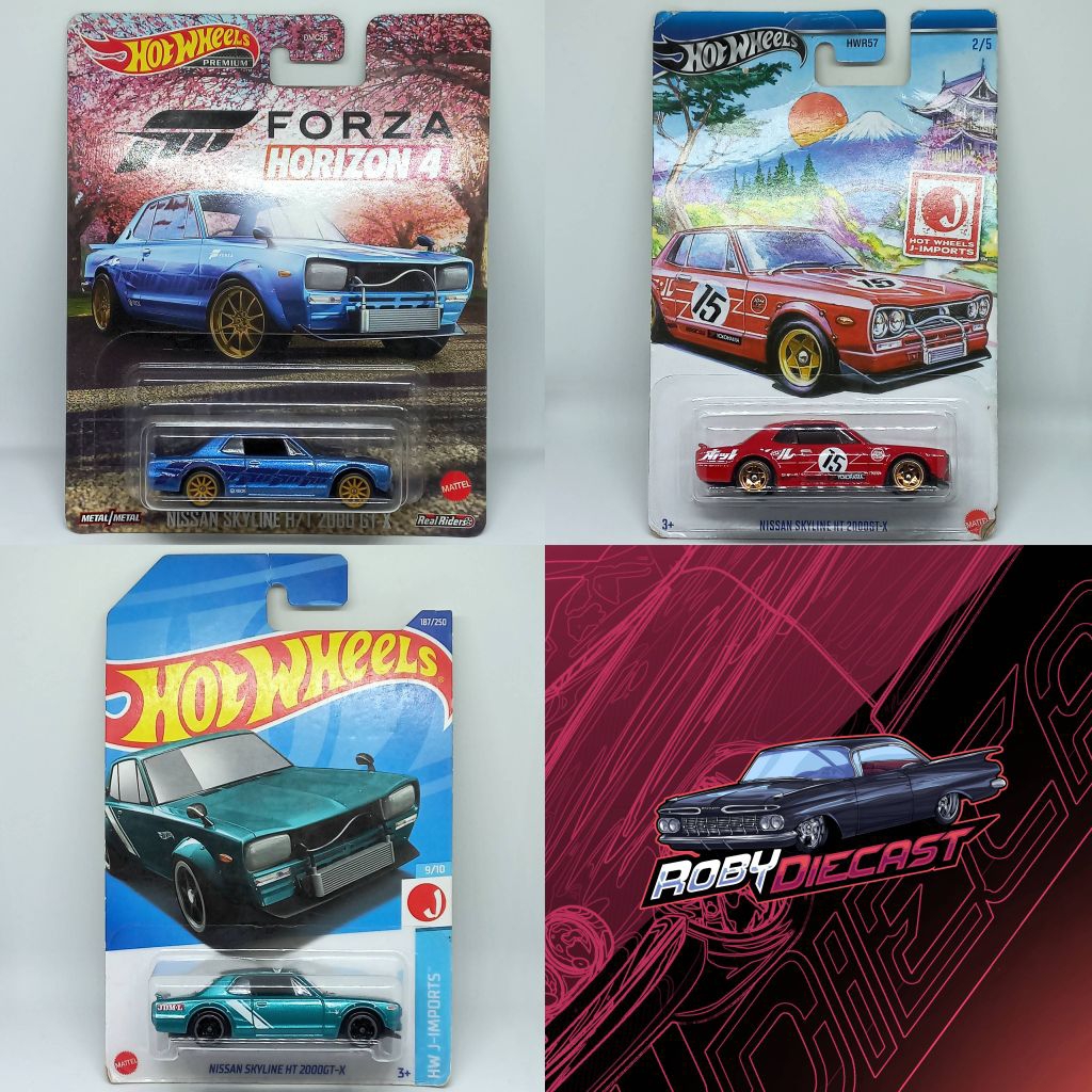 Hot Wheels Nissan Skyline HT 2000GT-X