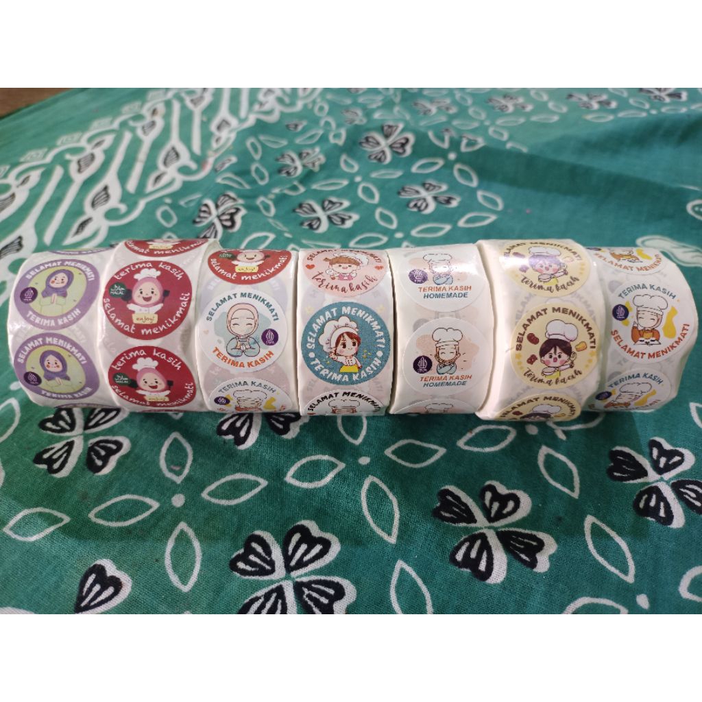 

Sticker Terima kasih selamat menikmati