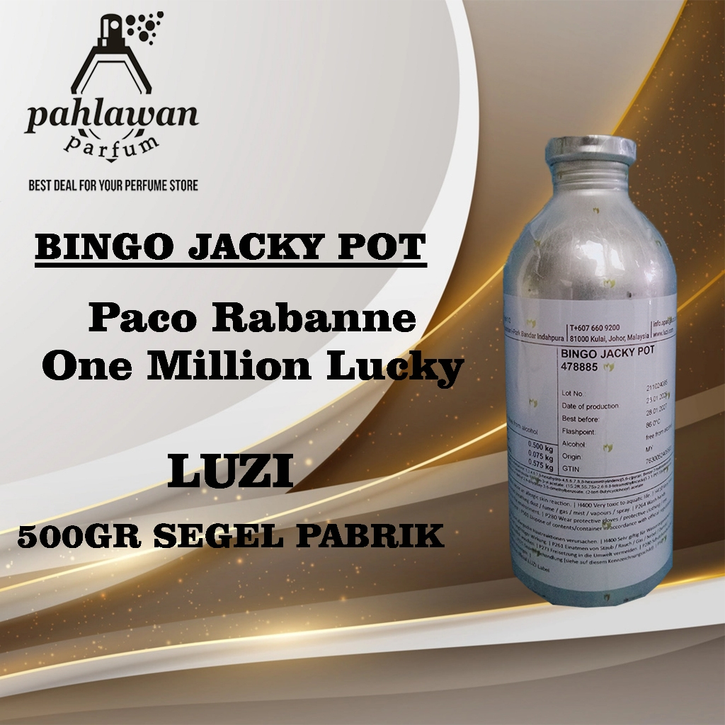 BINGO JACKY POT LUZI 500GR ( ONE MILLION LUCKY ) SEGEL PABRIK