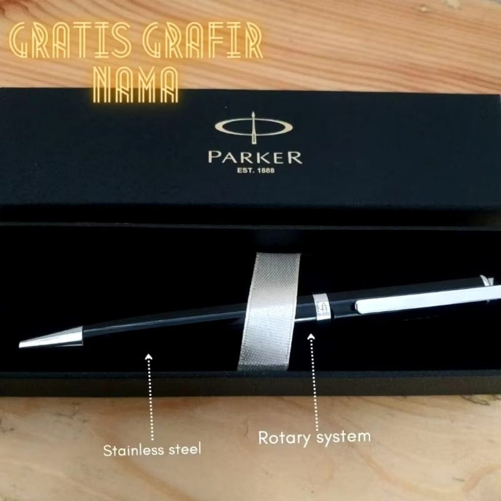 

pulpen ballpoint mewah parker sonnet bisa pakai refill original