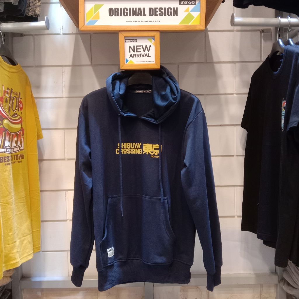 Sweater/Hoodie Outerwear Pria Sharks.co brand original