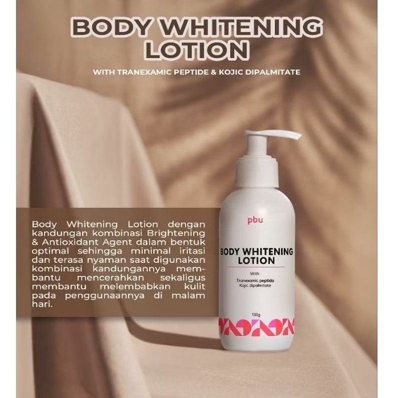 PBU BODY WHITENING LOTION