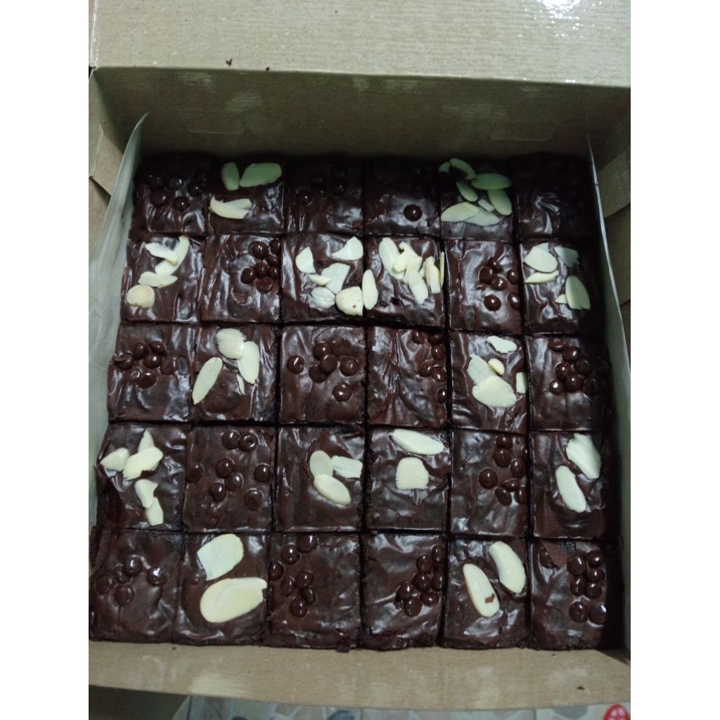 

Brownies Panggang Shiny crust