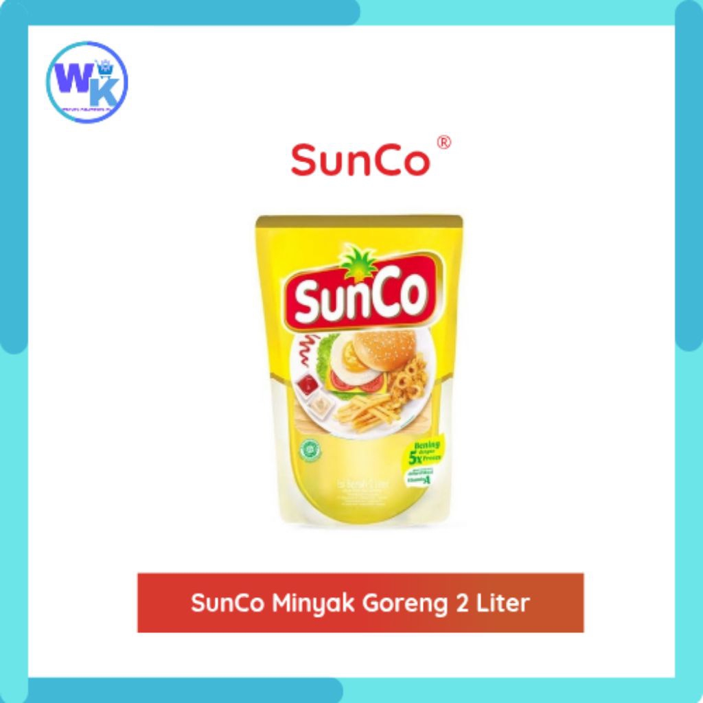 

SunCo Minyak Goreng 2 Liter — Aman Sampai Rumah - Dapatkan Bonus Voucher Followers | Warung_Kelontong_Ku