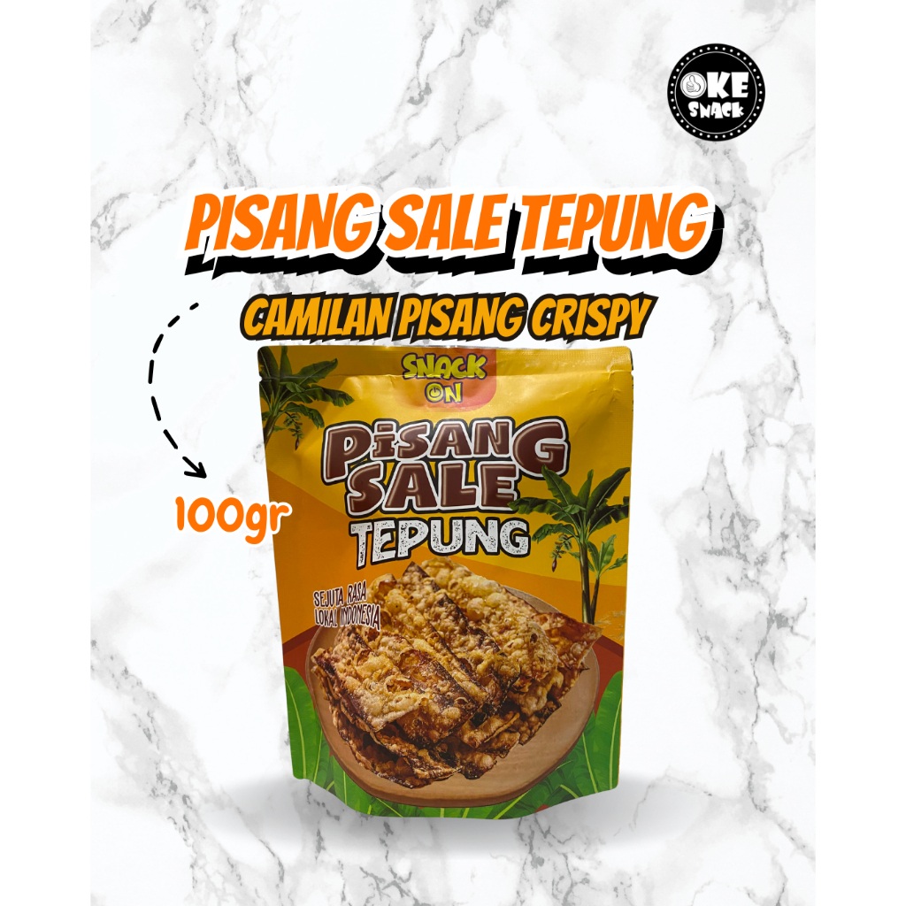 

Snack On Pisang Sale Tepung Crispy 100gr