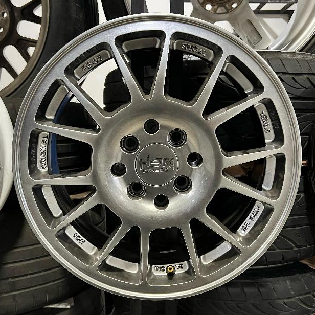 VELG RACING MODEL RALLY HSR RING 15 UNTUK SWIFT IGNIS SOLUNA COROLLA VELG HSR FE02 R15 FREE ONGKIR