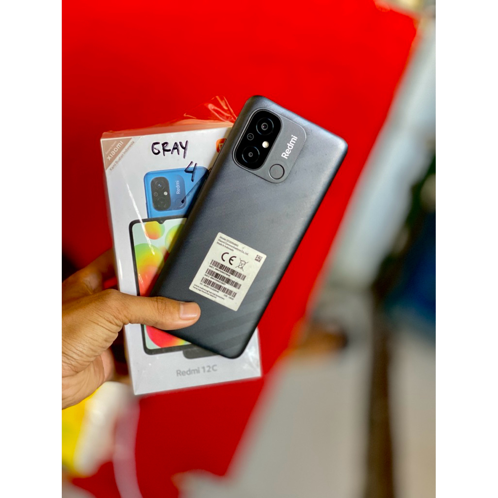 Redmi 12C 4/128 ( second ) Mulus | Fullset