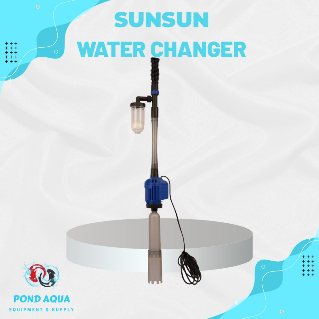 Aquarium Water Changer Cleaner Pompa Sunsun HXS-02 Kuras Air Aquarium