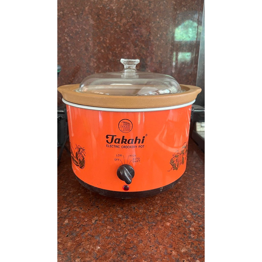 Takahi Slow Cooker 3.8 Liter Preloved